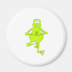 Aimant Grenouille d'arbre de yoga