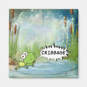 Aimant Grenouille de Cribbage