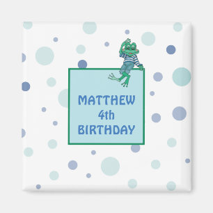 Aimant Grenouille portant des jeans