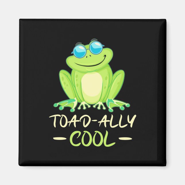 Aimant Grenouille Toadal Cool (Devant)