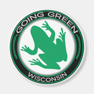 Aimant Grenouille verte du Wisconsin