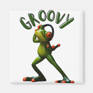 Aimant Grenouille verte super
