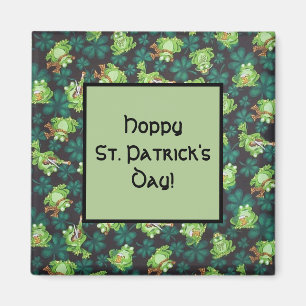 Aimant Grenouilles et Shamrocks