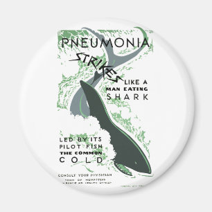 Aimant Grèves de pneumonie