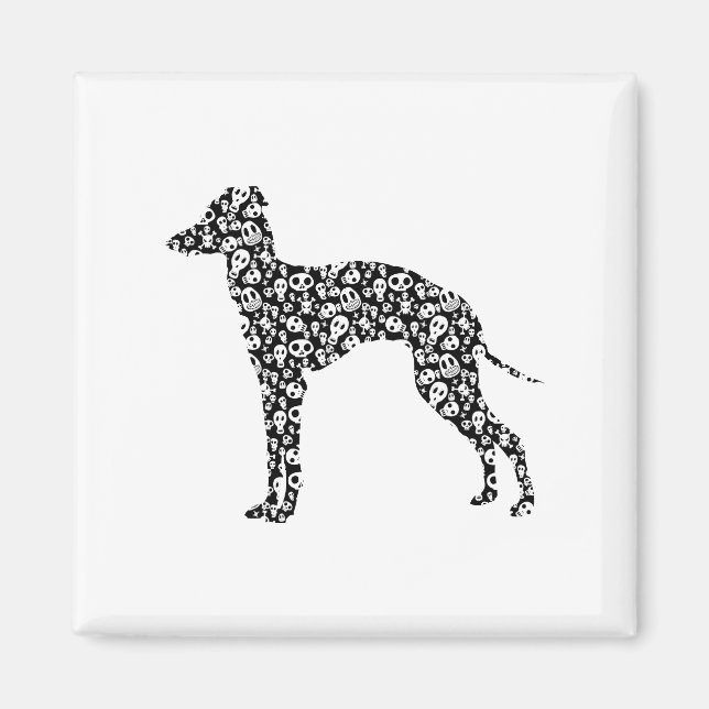 Aimant Greyhound italien (Devant)