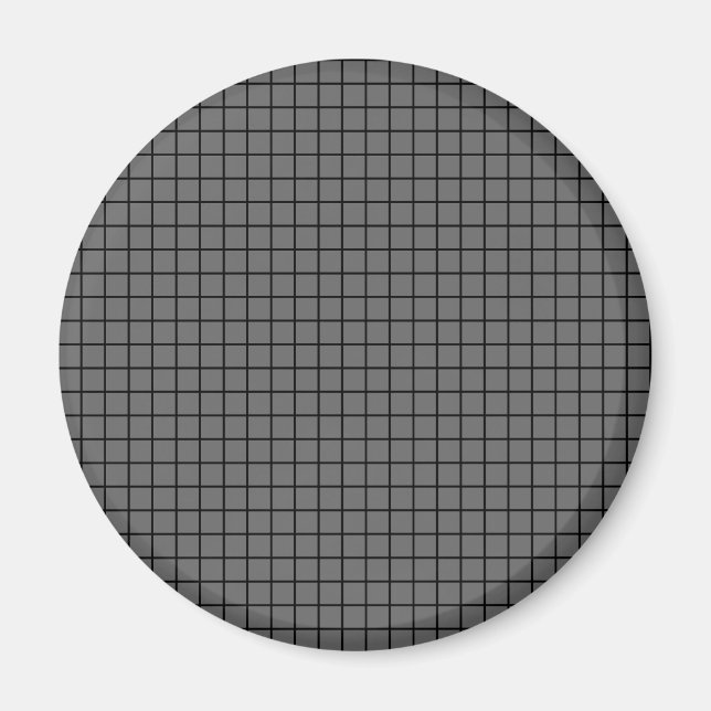 Aimant grille noire (Devant)