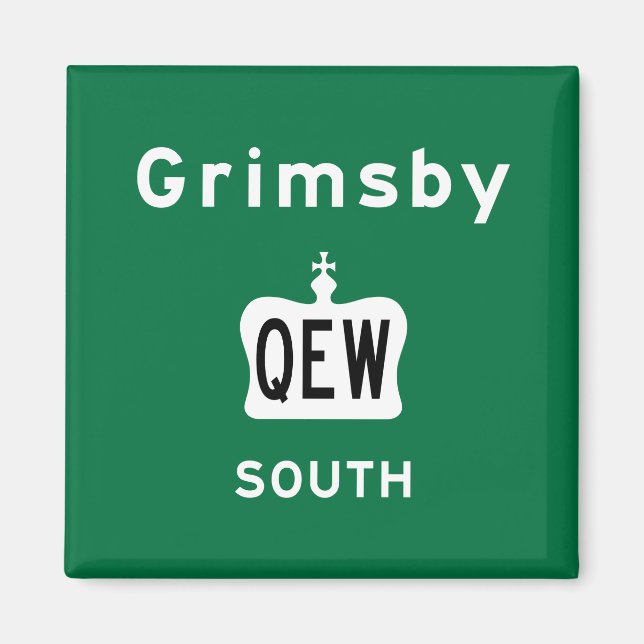 Aimant Grimsby QEW (Devant)