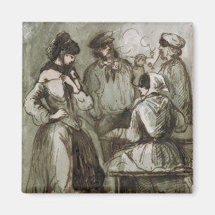 Aimant Grisettes et travailleurs