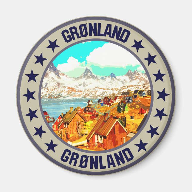 Aimant Groenland (Devant)