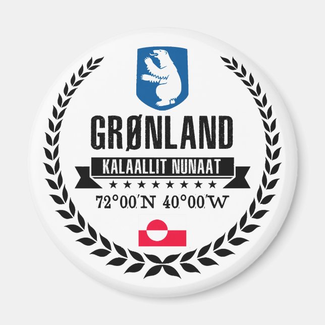 Aimant Groenland (Devant)
