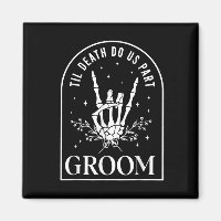 Groom Bride Skeleton Rock Couples Mariage Hal