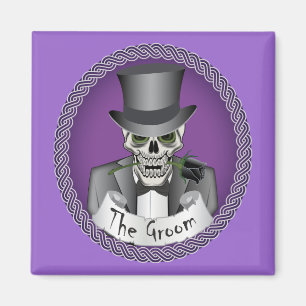 Aimant Groom Crâne pourpre