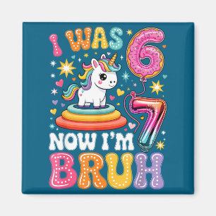 Aimant Groovy j'avais 6 ans maintenant j'ai 7 ans drôle 6