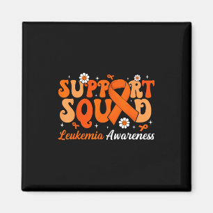 Aimant Groovy Support Squad Mois de sensibilisation à la 