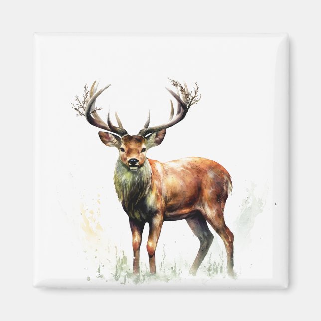 Aimant Gros Cerf Raté (Devant)