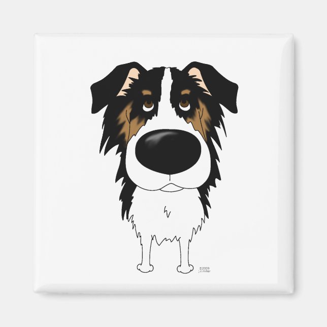 Aimant Gros Nez Aussie (Devant)