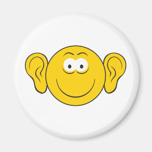 Aimant Gros visage des oreilles