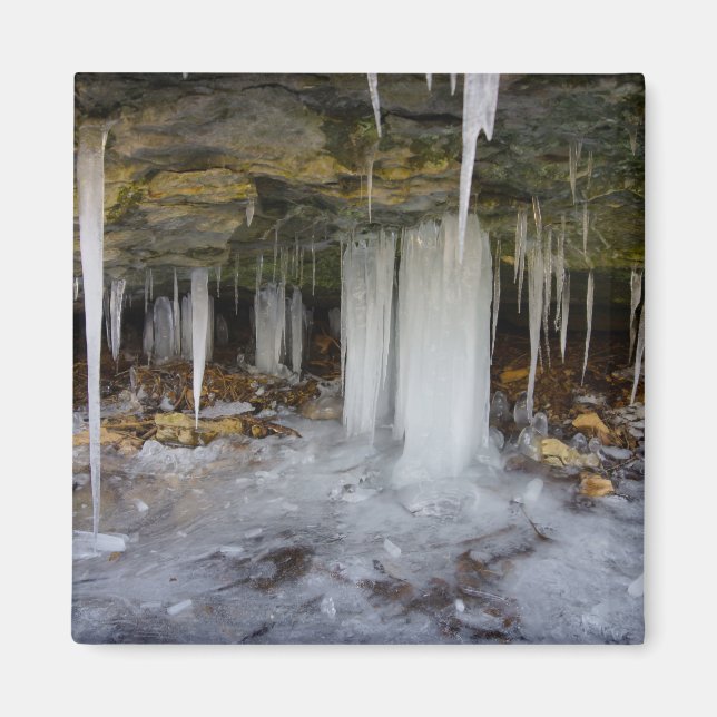 Aimant Grotte gelée (Devant)