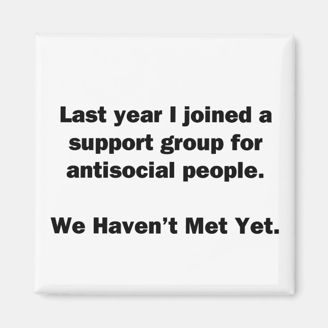 Aimant Groupe antisocial (Devant)