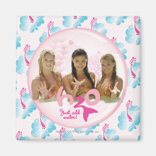 Aimant Groupe dans la bulle rose