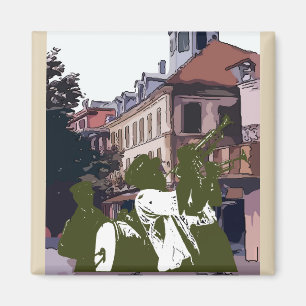 Aimant Groupe De Brass À Napoleon House