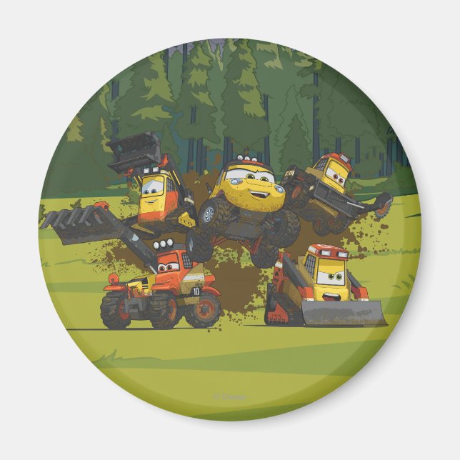 Aimant Groupe de fumeuses (Devant)