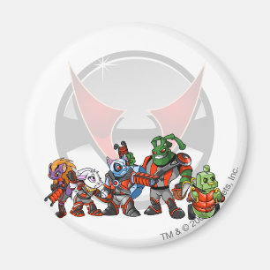 Aimant Groupe de station spatiale de Virtupets d'équipe