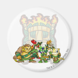 Aimant Groupe d'île de mystère d'équipe