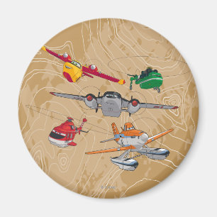 Aimant Groupe Planes