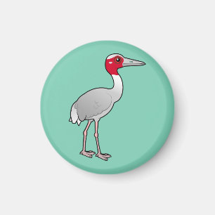 Aimant Grue de Birdorable Sarus