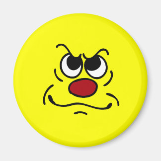 Aimant Grumpey face Fed up