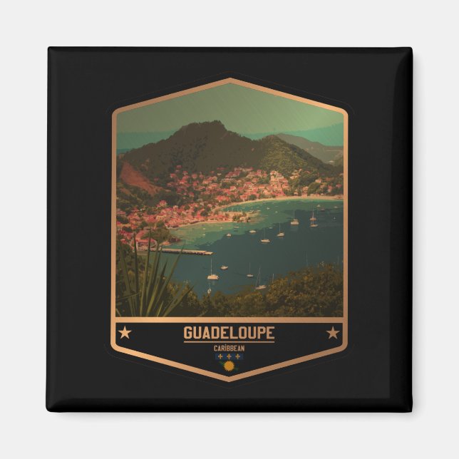 Aimant Guadeloupe (Devant)