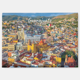 Aimant Guanajuato, Mexique - Paysage urbain coloré