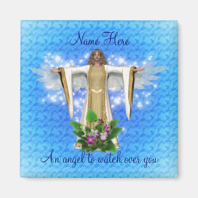 Aimant Guardian Angel veille sur l'inspiration (Devant)