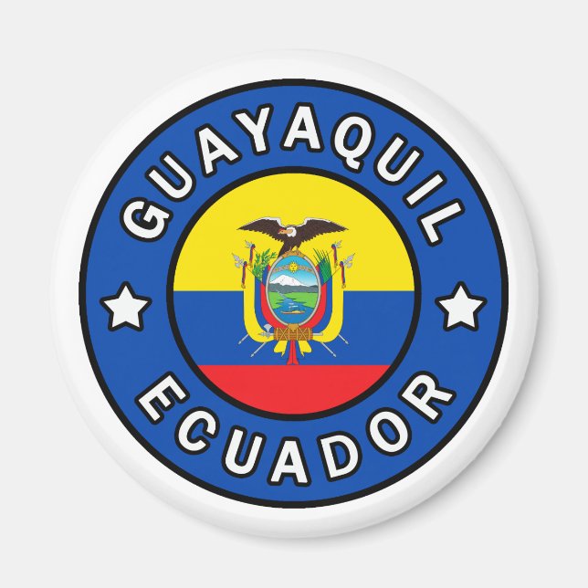 Aimant Guayaquil Equateur (Devant)
