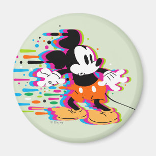Aimant Guerre de peinture de Mickey Mouse à distorsion