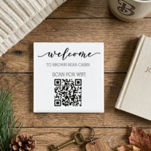 Aimant Guide STR QR Code Information Location WIFI