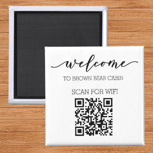 Aimant Guide STR QR Code Information Location WIFI