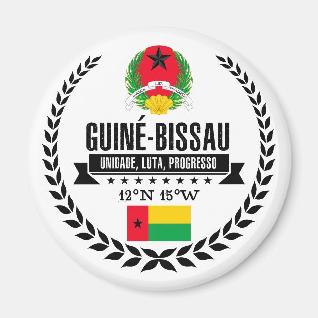 Aimant Guinée-Bissau (Devant)