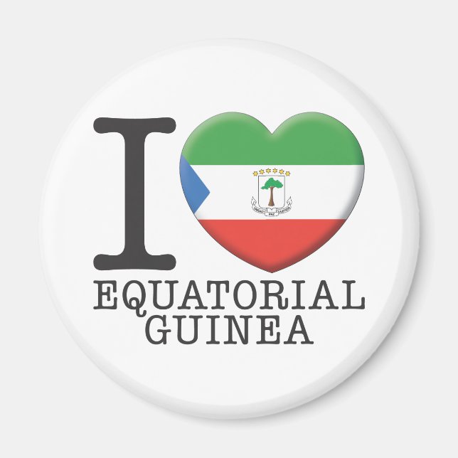 Aimant Guinée équatoriale (Devant)