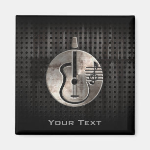 Aimant Guitare acoustique rocailleuse