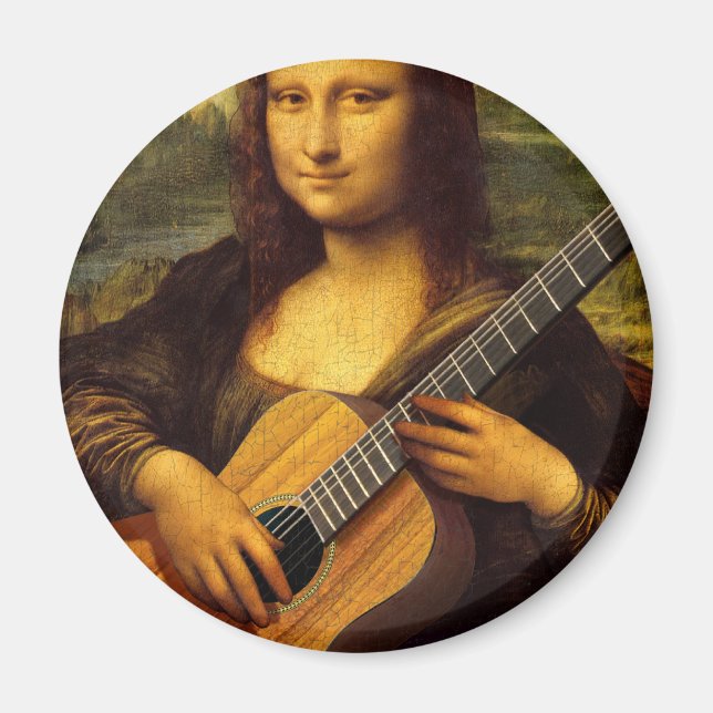 Aimant Guitare Mona (Devant)