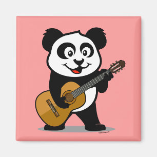 Aimant Guitare Panda