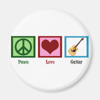 Guitare Peace Love