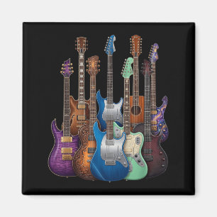 Aimant Guitares Guitaristes Musique Guitare Cadeaux Pour