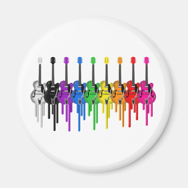 Aimant Guitares saignantes (Devant)