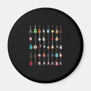 Aimant Guitariste Guitare instrument de musique Rock et R