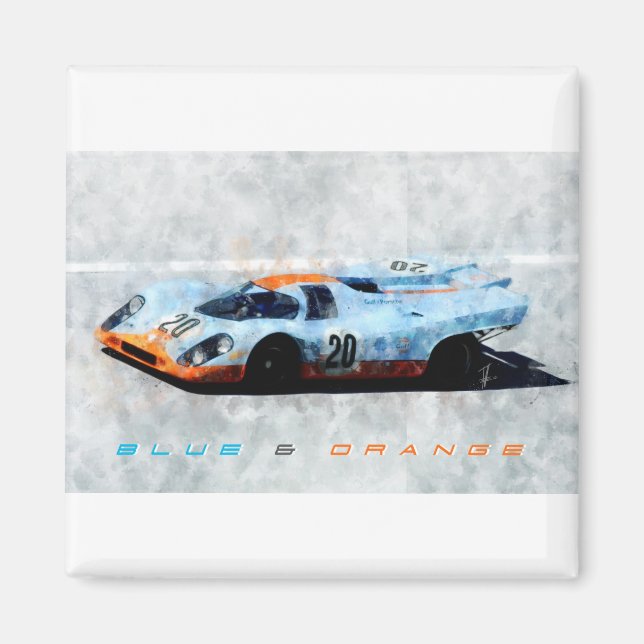 Aimant Gulf-Porsche917 (Devant)