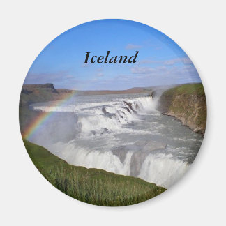 Aimant Gulfoss Falls, Islande