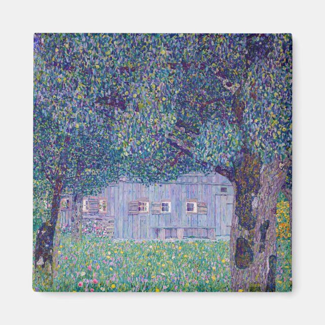 Aimant Gustav Klimt - Ferme en Haute-Autriche (Devant)